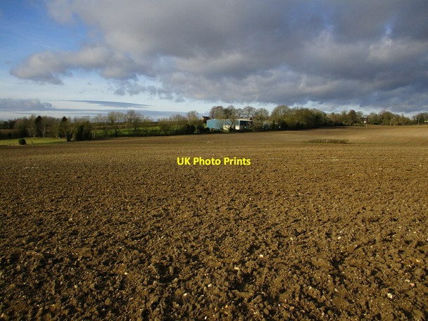 Photo 6"x4" Tilled field at Hameringham Hameringham c2022