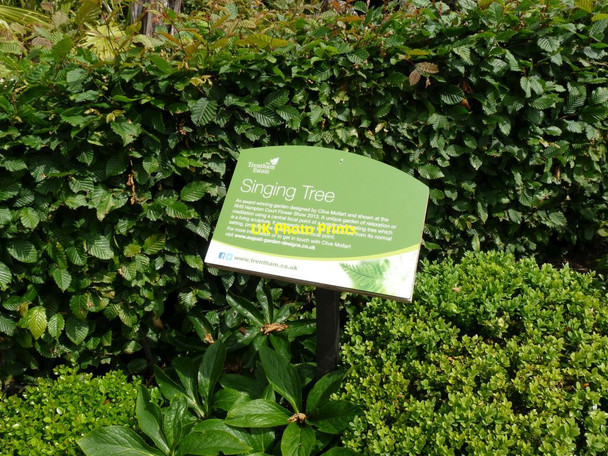Photo 6"x4" Information board Knowl Wall c2014