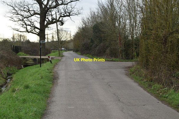 Photo 6"x4" Back Park Lane Pearson's Green c2021