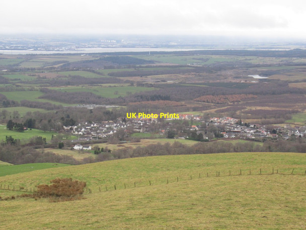 Photo 6"x4" Saline seen from Saline Hill Saline c2022