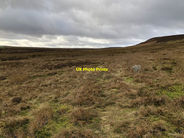 Photo 6"x4" Roundshaw Rigg, Ravock Moor Bowes\/NY9913 c2022