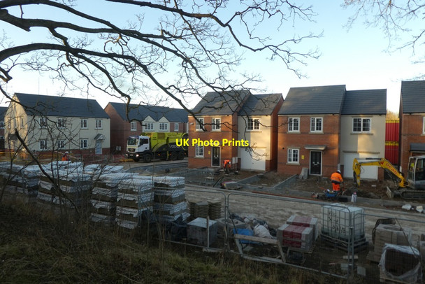 Photo 6"x4" Construction of Stublowe Place Heslington c2022