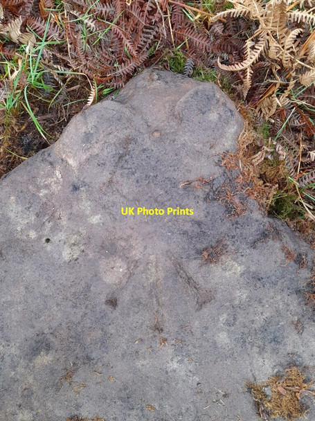 Photo 6"x4" Ordnance Survey Rivet Fforddlas c2022