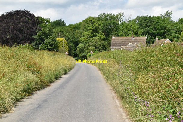 Photo 6"x4" Road to Abington Piggotts Abington Pigotts c2021