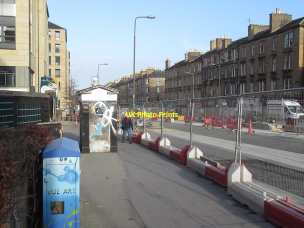 Photo 6"x4" Leith Walk during the tram works Edinburgh c2022