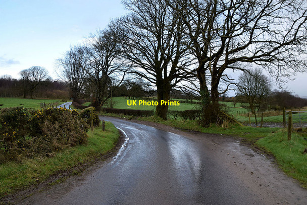 Photo 6"x4" Bends along Shinnagh Road Milltown\/H5775 c2022