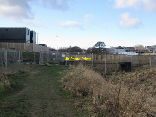 Photo 6"x4" Path beside the Letham Burn Haddington\/NT5173 c2022