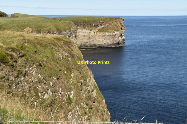 Photo 6"x4" Sea cliffs John O' Groats c2021 P1