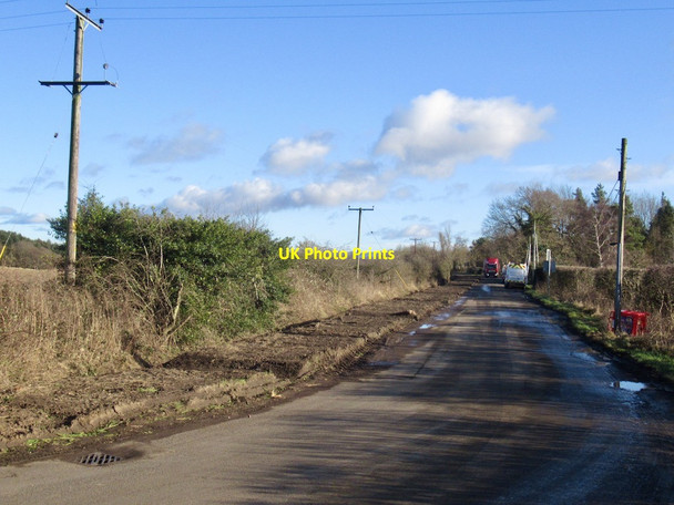 Photo 6"x4" Road, Liberty Hall Gladsmuir\/NT4573 c2022