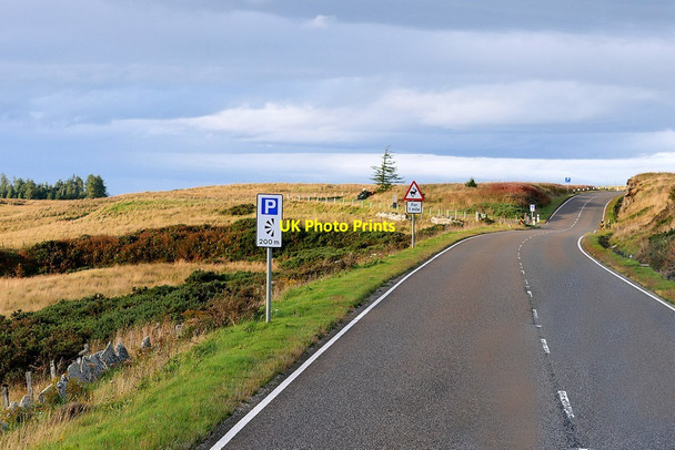 Photo 6"x4" A9 near Loch Rangag Lochend\/ND1841 c2021