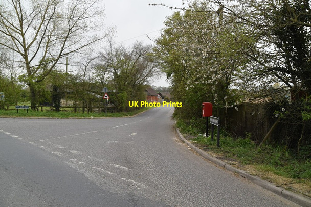 Photo 6"x4" New Barn Rd Farthing Green c2021