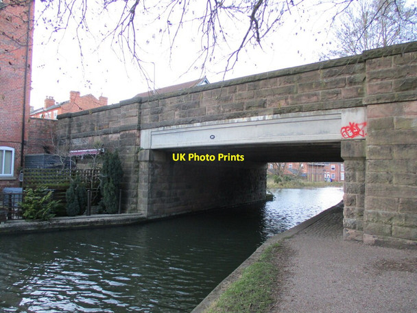 Photo 6"x4" Bridge 30, Erewash Canal Ilkeston c2022