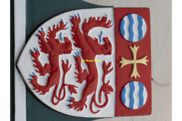 Photo 6"x4" Malvern Coat of Arms Great Malvern c2022