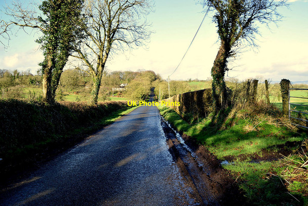 Photo 6"x4" Muddy along Loughmuck Road Fintona c2022
