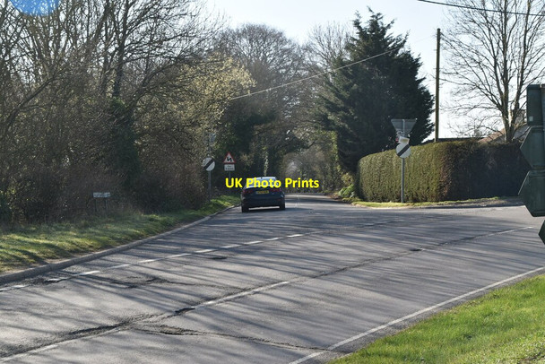 Photo 6"x4" A28 \/ A268 junction Newenden c2021