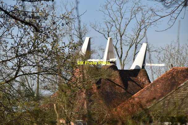 Photo 6"x4" Great Dixter Oast Northiam c2021
