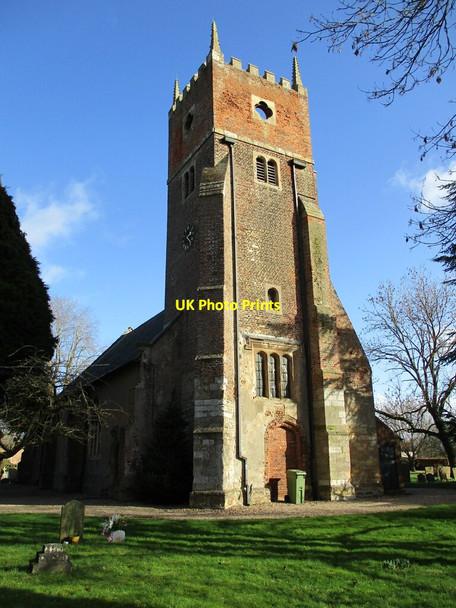 Photo 6"x4" West tower, St. Swithin's church, Kirklington Kirklington\/SK6757 c2022