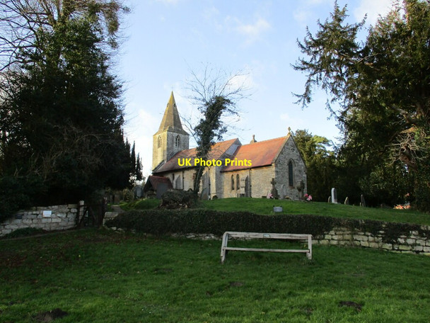 Photo 6"x4" The church of St. Radegund, Maplebeck Maplebeck c2022