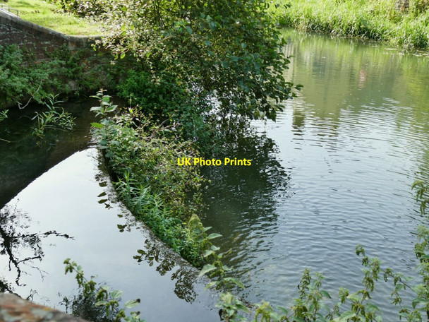 Photo 6"x4" Overflow at the southern end of the Oxford Canal Oxford\/SP5106 c2021