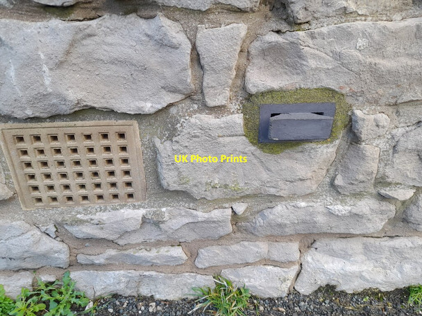 Photo 6"x4" Ordnance Survey Cut Mark Flookburgh c2022