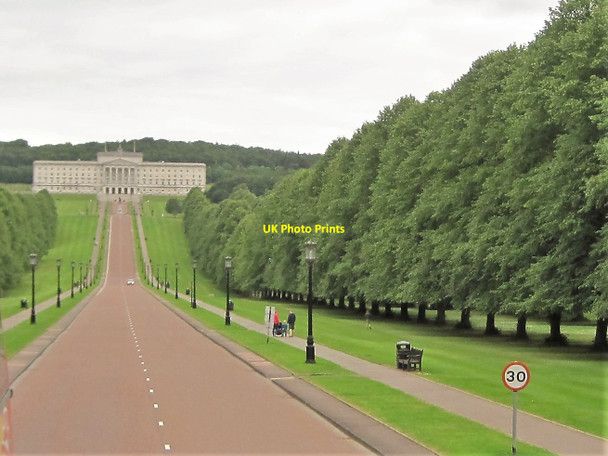 Photo 6"x4" Prince of Wales Avenue towards the Northern Ireland Assembly Dundonald\/J4174 c2017