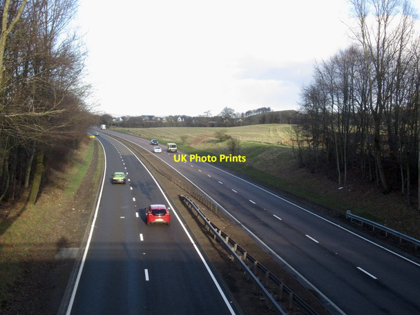 Photo 6"x4" A9 passing Auchterarder Auchterarder c2022