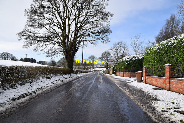 Photo 6"x4" Wintry at Dergmoney Upper Omagh c2022