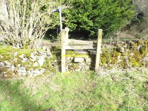 Photo 6"x4" Stone Stile, Caudle Green Caudle Green c2022