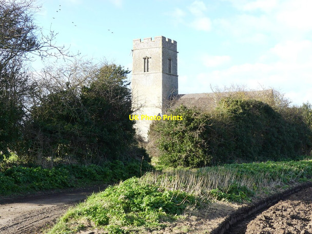 Photo 6"x4" Lessingham Church tower seen from Church Lane Lessingham c2022