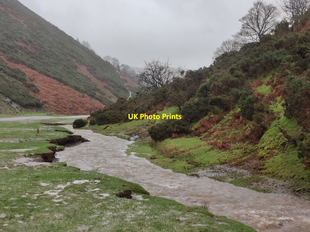 Photo 6"x4" A wet day in the Carding Mill Valley Ashbrook\/SO4594 c2022