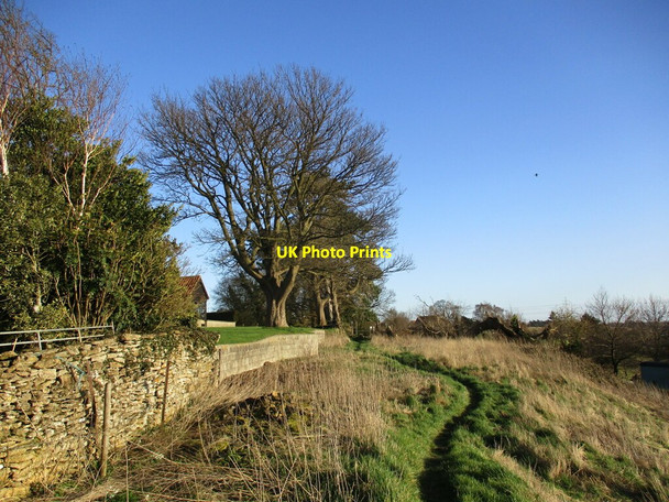 Photo 6"x4" Footpath at Coleby Coleby\/SK9760 c2022