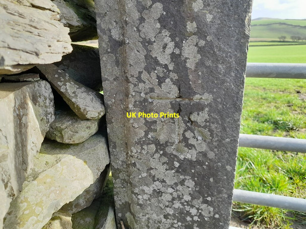 Photo 6"x4" Ordnance Survey Cut Mark Gawthwaite c2022 P1