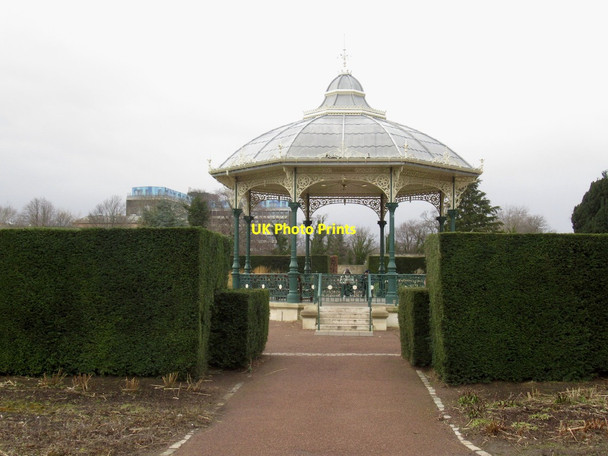 Photo 6"x4" Bandstand, Saughton Park Craiglockhart c2022