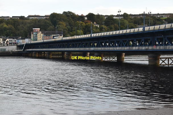Photo 6"x4" Craigavon Bridge Londonderry\/C4316 c2021
