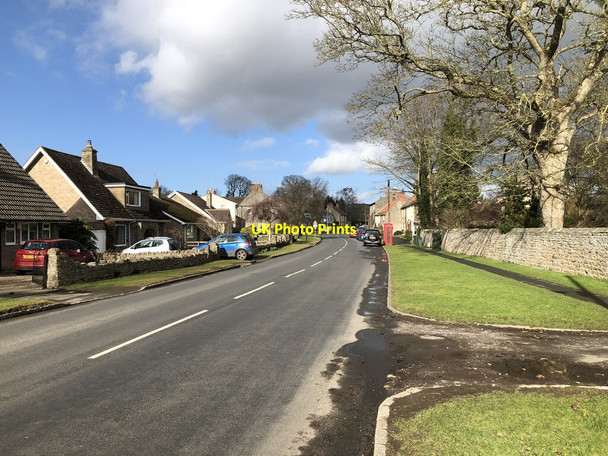 Photo 6"x4" Southern Approach To Gilling West Gilling West c2022