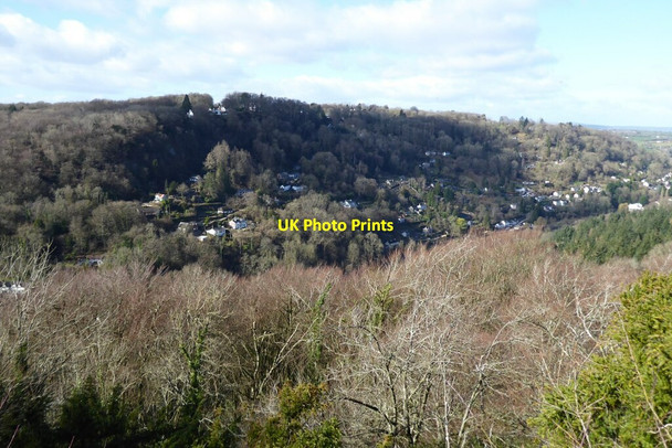 Photo 6"x4" View over the Wye Valley Great Doward c2022