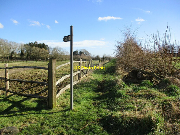 Photo 6"x4" Footpath towards Gunthorpe Brooke\/SK8405 c2022