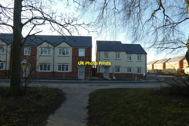 Photo 6"x4" Construction of new housing Heslington c2022