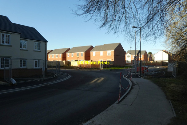 Photo 6"x4" Road to David Lloyd Gym Heslington c2022