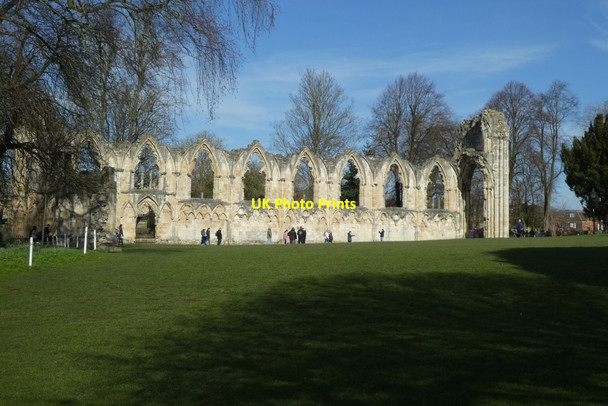 Photo 6"x4" St. Mary's Abbey York\/SE5951 c2022