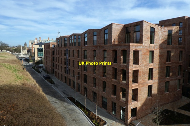 Photo 6"x4" New buildings beside the walls York\/SE5951 c2022