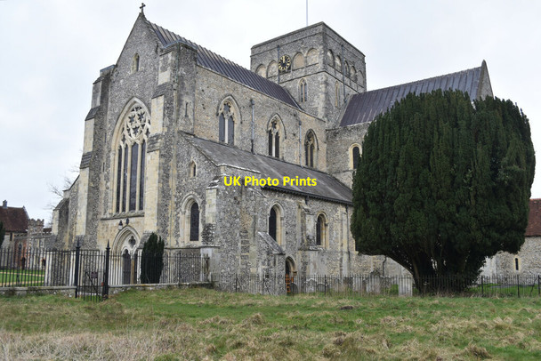 Photo 6"x4" Church at the Hospital of St Cross Winchester c2022