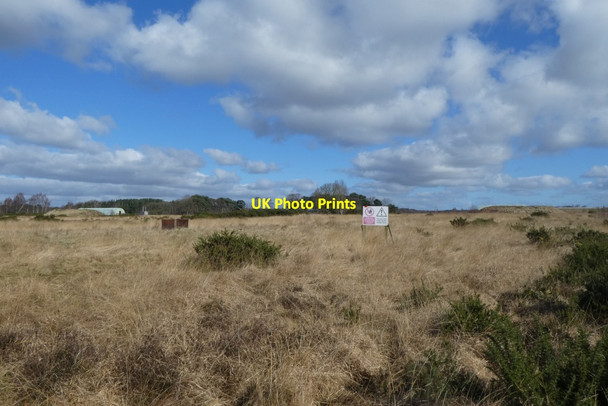 Photo 6"x4" MoD warning signs on Strensall Common Towthorpe\/SE6358 c2022