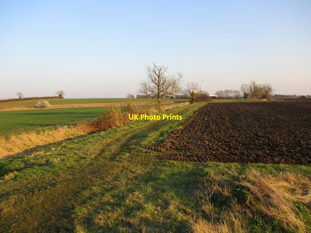 Photo 6"x4" Fields east of Sleaford Sleaford\/TF0645 c2022