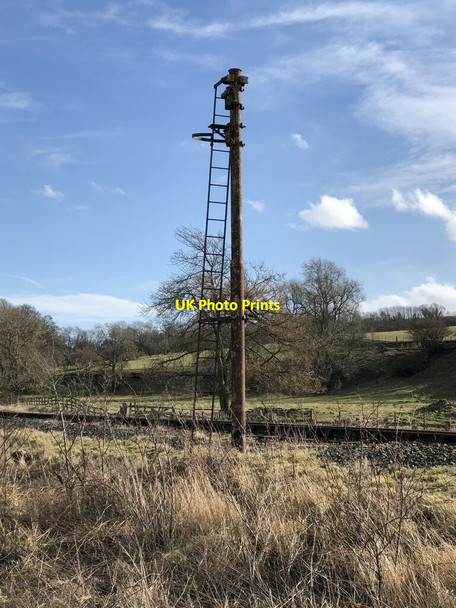 Photo 6"x4" Disused Signal Post Beside The Weardale Railway Upper Town\/NZ0737 c2022