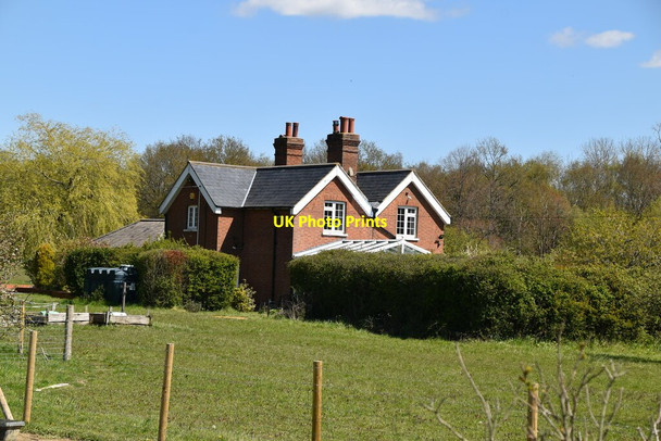 Photo 6"x4" Gable House Blindley Heath c2021