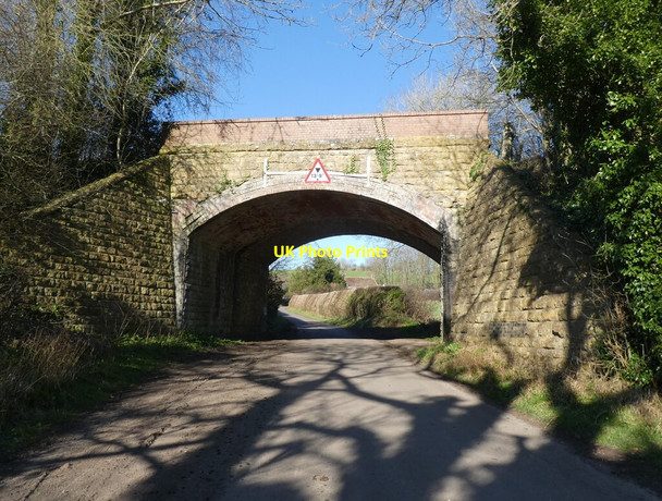 Photo 6"x4" Railway overbridge, near Shepton Montague Shepton Montague c2022