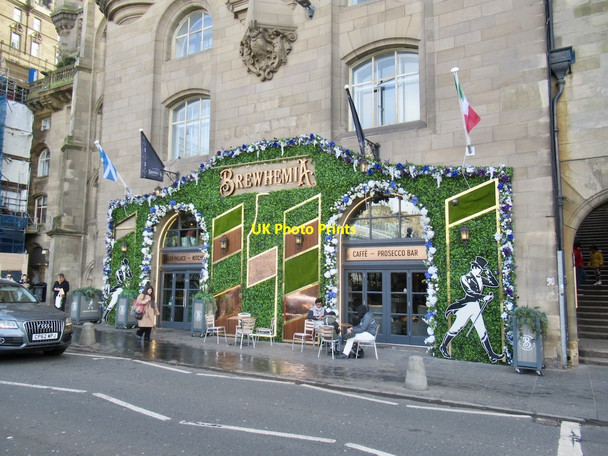 Photo 6"x4" The Scotsman Building Edinburgh c2022