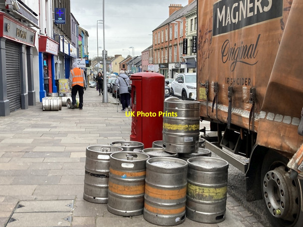 Photo 6"x4" Beer delivery, Market Street,  Omagh Omagh c2022