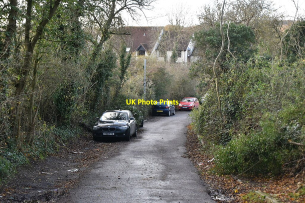 Photo 6"x4" Old alignment of Abridge Rd Loughton\/TQ4396 c2021